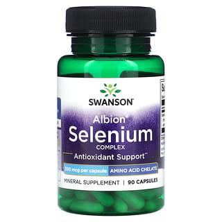 Swanson, Albion Selenium Complex, 200 mcg , 90 Capsules