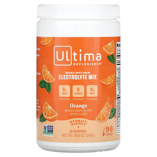 Ultima Replenisher, Mezcla para preparar bebidas con electrolitos, Naranja, 306 g (10,8 oz)