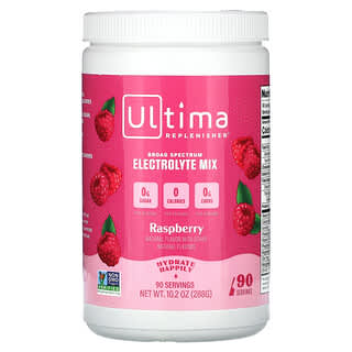 Ultima Replenisher, Mezcla de electrolitos, Frambuesa, 288 g (10,2 oz)