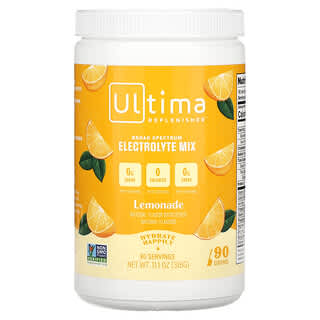 Ultima Replenisher, Mezcla de electrolitos, Limonada`` 315 g (11,1 oz)