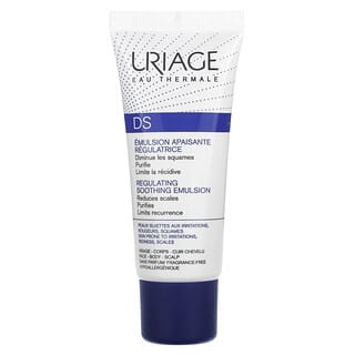 Uriage, DS, Regulating Soothing Emulsion, Fragrance-Free, 1.35 fl oz (40 ml)