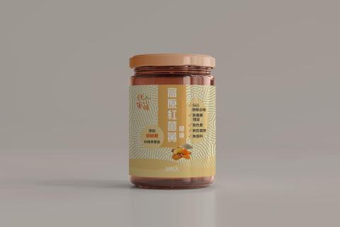 Noelle Chen - 健康食品紅薑黃包裝設計