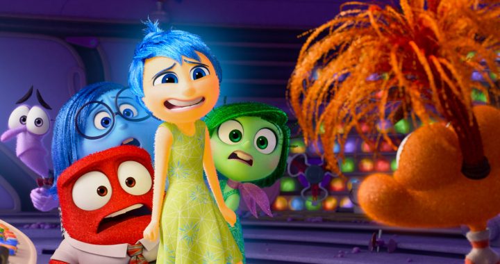 WHO’S THERE? – In Disney and Pixar’s “Inside Out 2,” Joy (voice of Amy Poehler), Sadness (voice of Phyllis Smith), Anger (voice of Lewis Black), Fear (voice of Tony Hale) and Disgust (voice of Liza Lapira) aren’t sure how to feel when Anxiety (voice of Maya Hawke) shows up unexpectedly. Directed by Kelsey Mann and produced by Mark Nielsen, “Inside Out 2” releases only in theaters Summer 2024. © 2023 Disney/Pixar. All Rights Reserved.