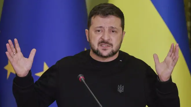 Ukrainian President Volodymyr Zelensky. Photo: 4 November 2023