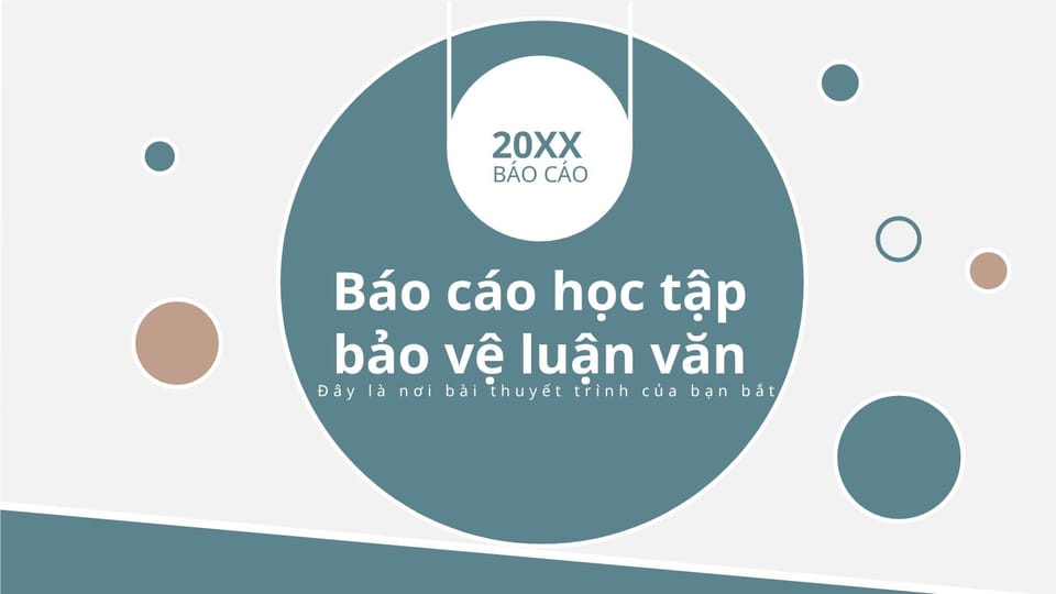 mẫu powerpoint Báo Cáo Học Tập Bảo Vệ Luận Văn Báo Cáo Học Tập Luận Văn -trang 0