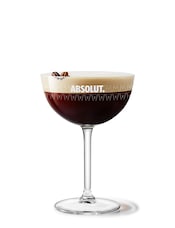 Espresso Martini against white background