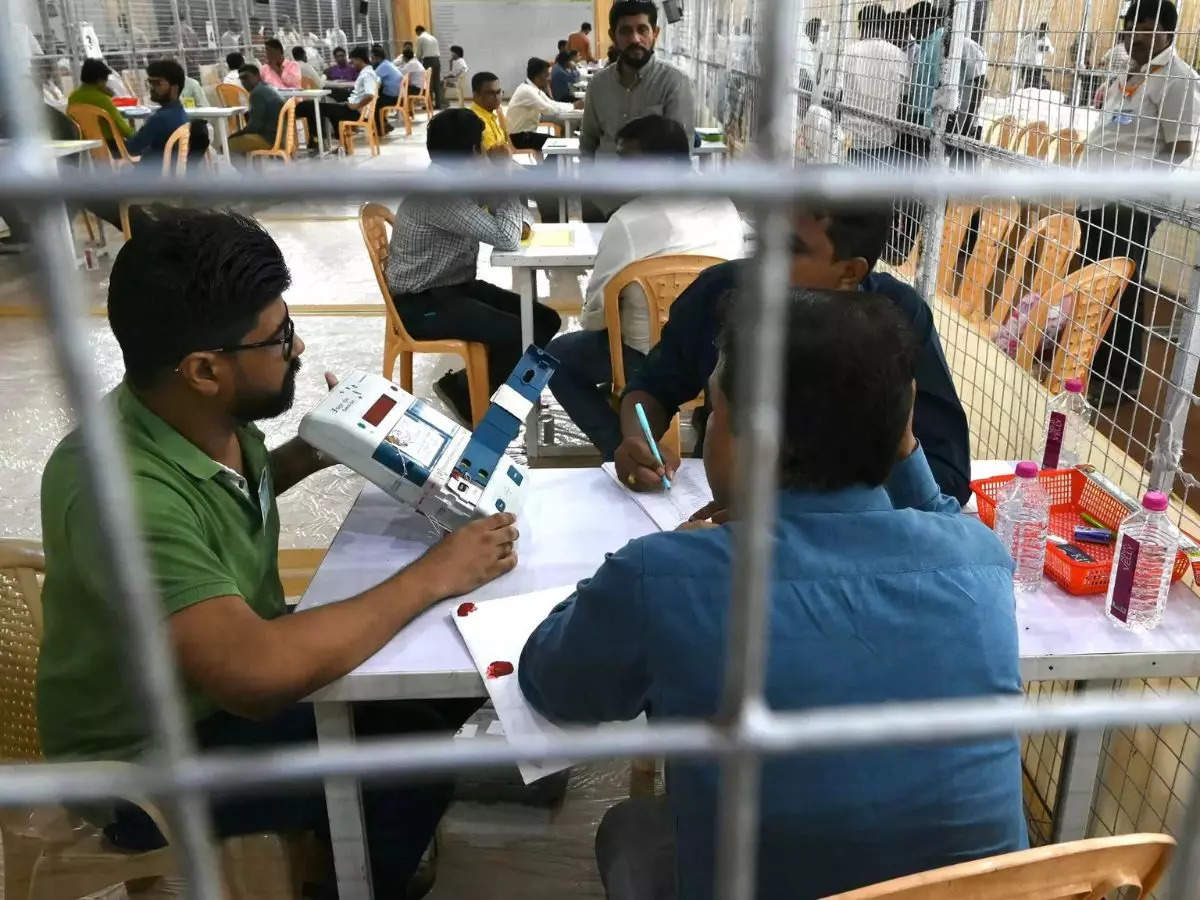 Lok Sabha Election Results 2024: Vote counting underway; See pics:Image