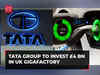 Tata Group to invest 4 billion pounds to build electric vehicle battery plant in UK