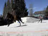 Is it skiing? Is it horse riding? No, it’s skijoring