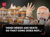 Modi needs 400 seats so that Cong does not put Babri lock on Ram Temple: PM Modi in Dhar