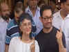 Amitabh Bachchan, Shah Rukh Khan, Aamir Khan, and other celebrities vote in Mumbai