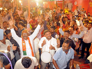 Swearing-in ceremony of first BJP government in Odisha on June 12