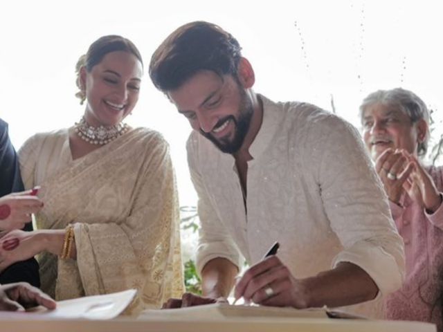 Sonakshi Sinha and Zaheer Iqbal marry under Special Marriage Act