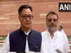 Appeal Congress not to force election for Lok Sabha Speaker post: Kiren Rijiju