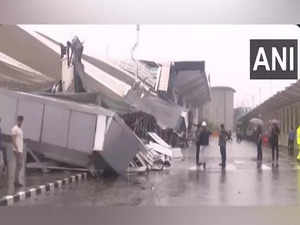 Roof collapse at Delhi Airport's Terminal 1 injures six, disrupts flights