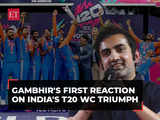 Gautam Gambhir's first reaction on India's T20 World Cup triumph and Rohit & Kohli's retirement