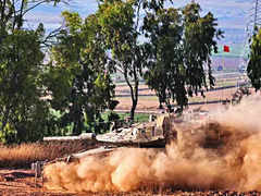 Israeli Tanks Advance into Areas in North & South Gaza, Fighting Rages