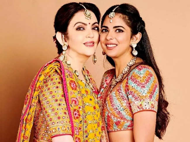 ambani mom and daughter