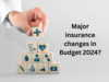 Major insurance changes in Budget 2024: Combi products offering life, health insurance soon; will insurers sell mutual funds?