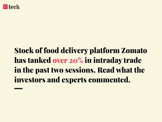 Zomato at record low