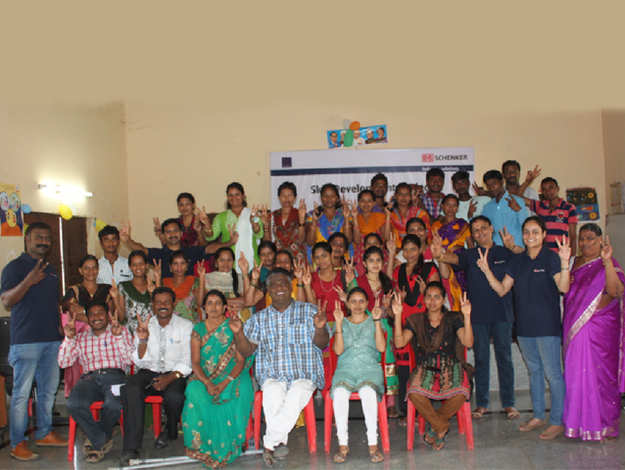 DB Schenker India's first CSR program for 2015 focuses on skill development