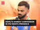 'I was not confident about delivering...,' Kohli confesses to PM Modi