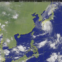 鄭明典：南瑪都為超大型颱風 北部東半部防長浪