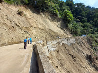 花蓮玉里赤科山道路仍有落石疑慮  公所籲改道通行