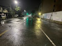 前金區道路坑洞 高市府漏夜搶修通車