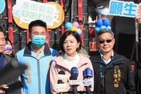 出席首場市政活動 王育敏：協助台中更幸福宜居