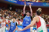 林蝶16分、8籃板 世大運女籃台灣勝匈牙利晉4強