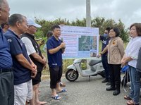 海水倒灌淹沒箔子寮漁港 雲縣府盼中央助改善