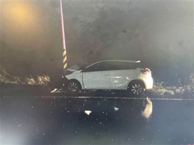 凱米風雨中 澎湖41歲女清晨開車返家自撞路燈不治