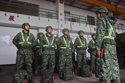 颱風凱米來襲  第一作戰區任務轉換待命災防復原