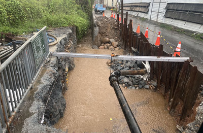 台中新社中和街逢雨必淹 水利局啟動排水改善工程