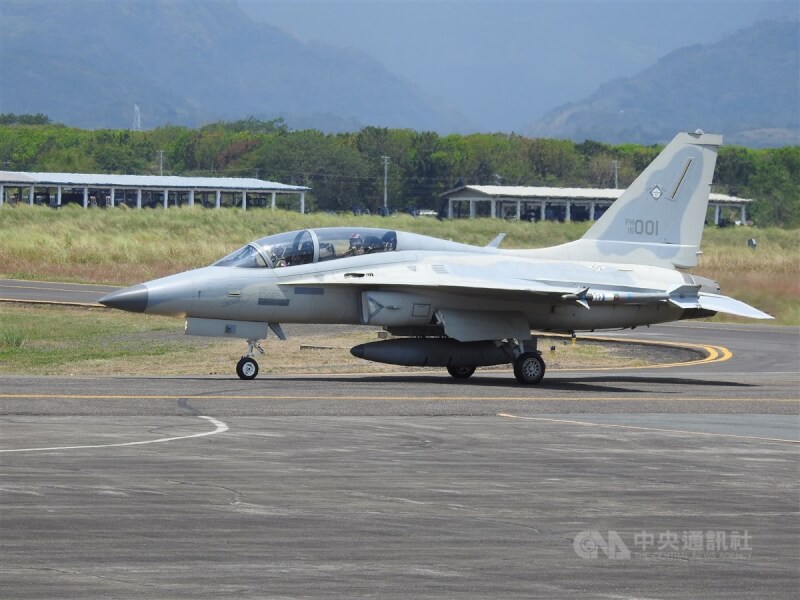 菲律賓空軍FA-50戰機。（中央社檔案照片）