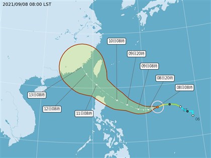 颱風璨樹可能9日晚間發海警 鄭明典：增強速度驚人