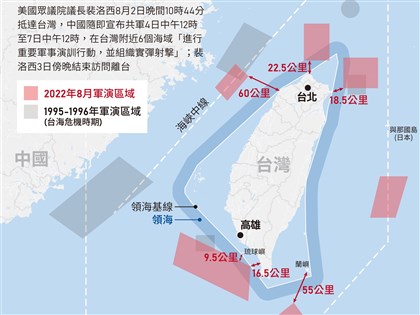 避開中共軍演區 日本班機午後到離台灣繞大彎