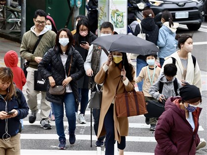 北部偏冷至21日清晨  24日全台高溫上看30度