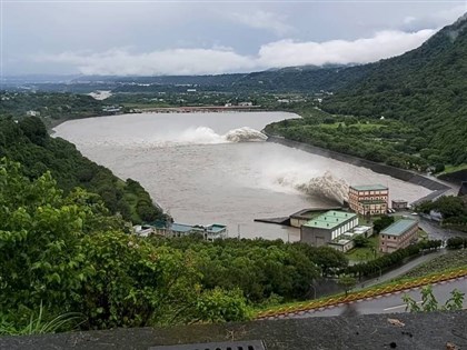 颱風凱米過境 石門水庫大進補蓄水率逾8成