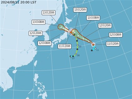 颱風山神生成對台無直接���響 與瑪莉亞有無藤原效應待觀察