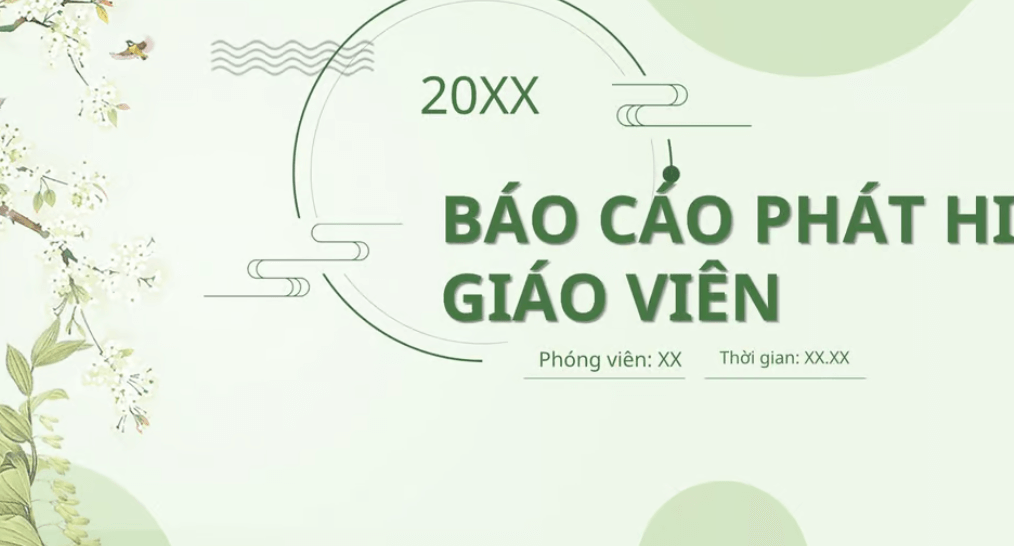 giáo dục Slide Themes