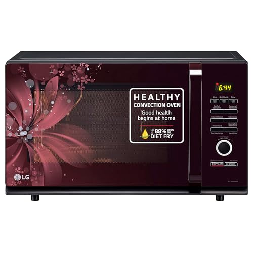 LG 32 L Convection Microwave Oven (MC3286BRUM, Black, 360° Motorised Rotisserie :Image