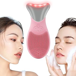 洗顔ブラシ 電動 美顔器 リフトアップ 【洗顔・リフトアップ】超音波振動 洗顔器 IPX7完全防水 一台7役 3つモード 5段階レベル 光エステ 多機能 自宅用 持ち運びに便利 男女兼用 出張 旅行 日本語説明書付属 母の日 記念日 誕生日プレ...