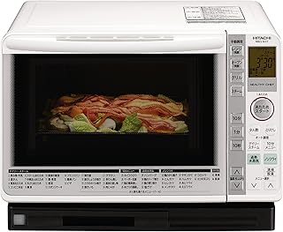 日立 スチームオーブンレンジ ヘルシーシェフ 22L パールホワイト MRO-NS7 W