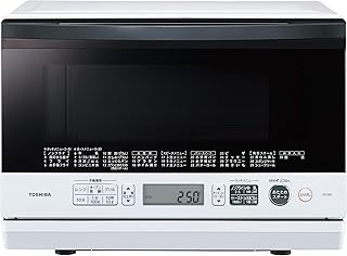 東芝 スチーム オーブンレンジ 石窯オーブン 23L ER-S60(W) グランホワイト フラットテーブル