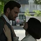 Eve Hewson and Tom Bateman in Behind Her Eyes (2021)