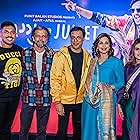 Sonali Bendre, Punit Balan, Madhur Bhandarkar, and Mahesh Limaye at an event for Jaggu Ani Juliet (2023)