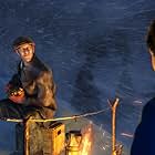 Tom Hanks, Daryl Sabara, and Josh Hutcherson in The Polar Express (2004)