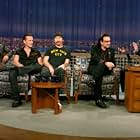 Conan O'Brien, Bono, Adam Clayton, Larry Mullen Jr., The Edge, and U2 in Late Night with Conan O'Brien (1993)